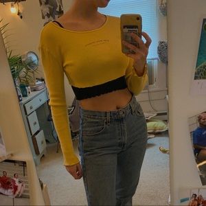 POLO jeans crop top